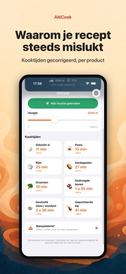 AltiCook: Koken op hoogte 2