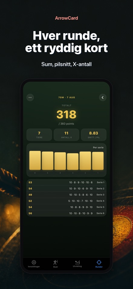 ArrowCard: Bueskyting 2