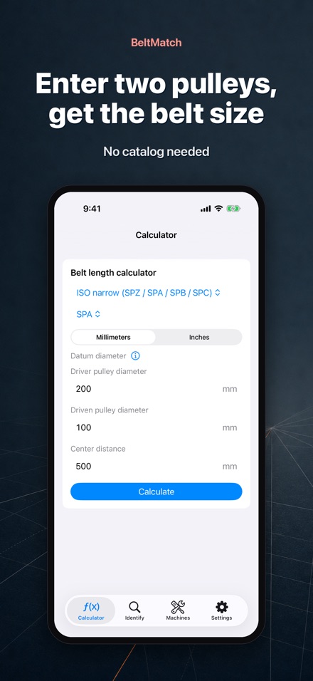 BeltMatch: V-Belt Finder