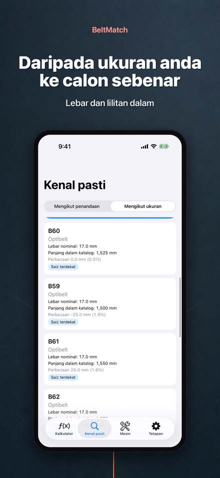 BeltMatch: Cari Tali Sawat V 7