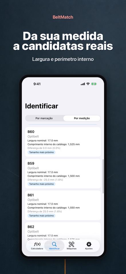 BeltMatch: Correia em V 7