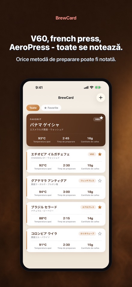 BrewCard: Retete de Cafea 6