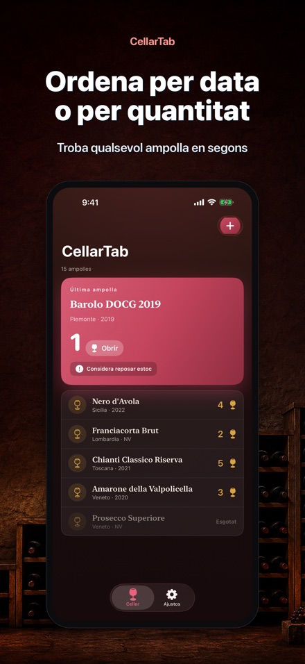 CellarTab: Diari de Celler 3
