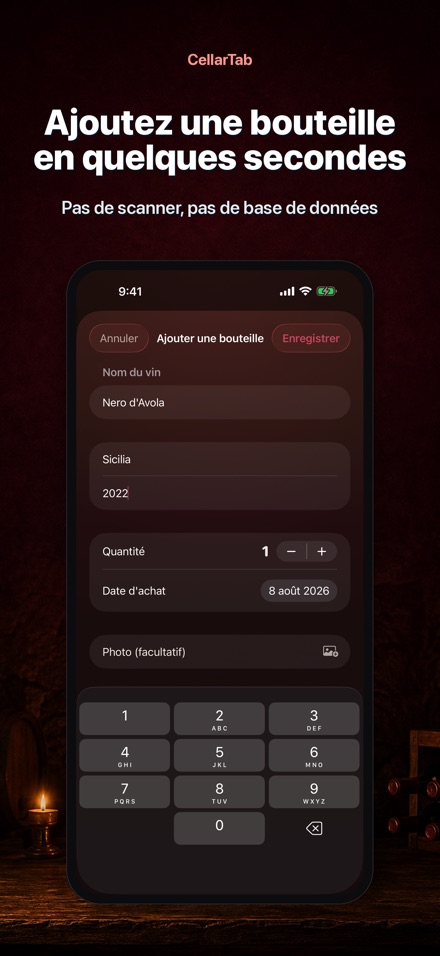 CellarTab: Carnet de Cave 4