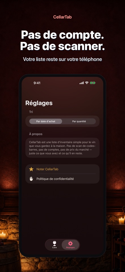 CellarTab: Carnet de Cave 7