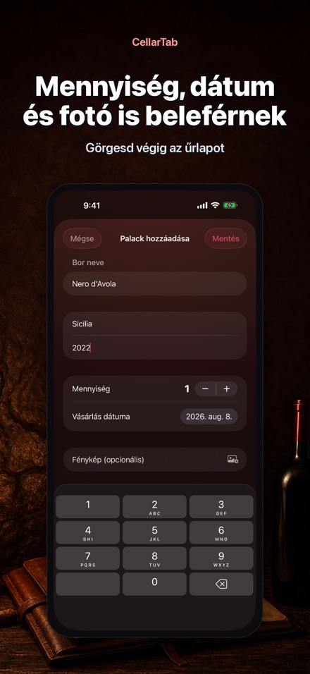CellarTab: Borospince Napló 10