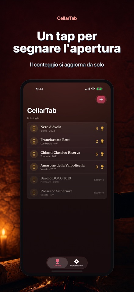 CellarTab: Cantina Vini Facile 5