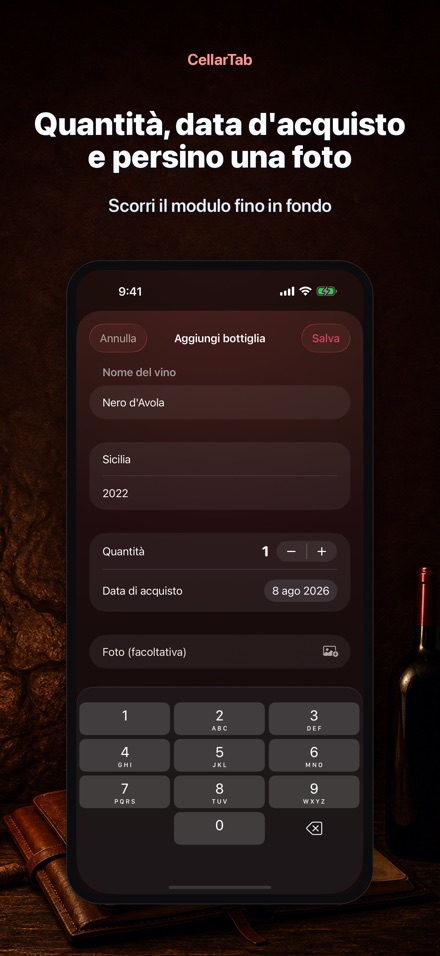 CellarTab: Cantina Vini Facile 10