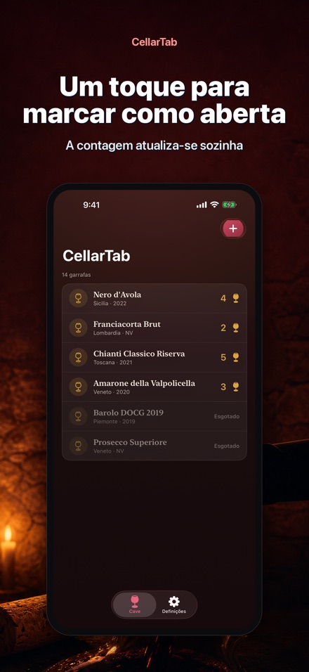 CellarTab: Registo de Adega 5
