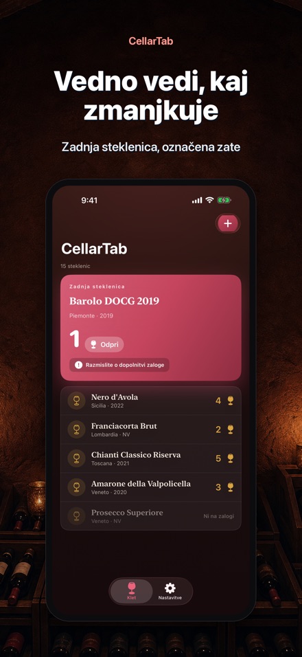 CellarTab: Vinska Klet 2
