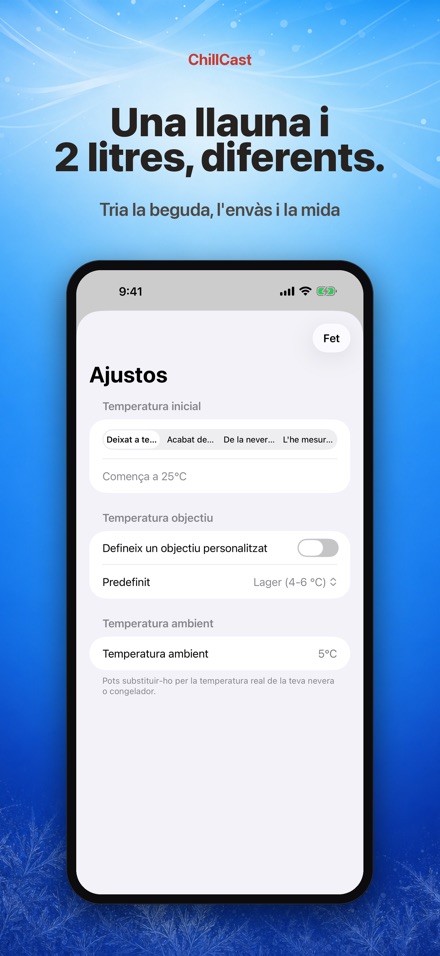 ChillCast: temporitzador fred 4