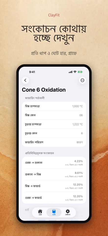 ClayFit: মাটির সংকোচন 4