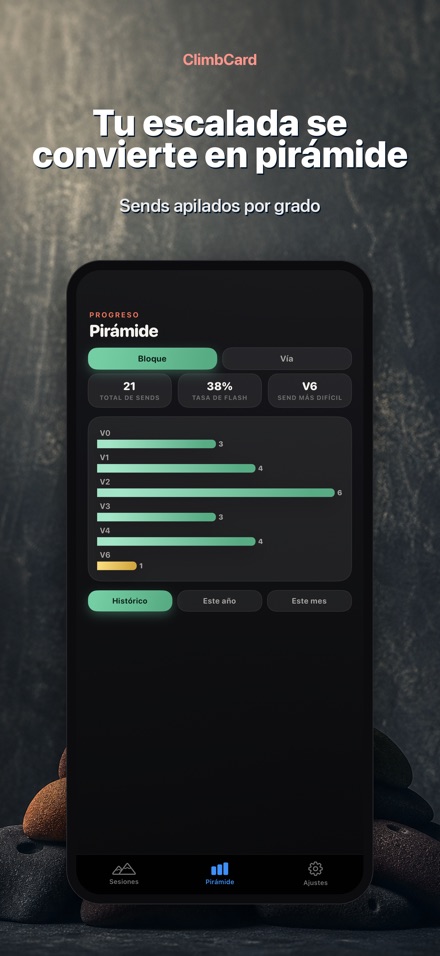 ClimbCard: Registro Escalada 2