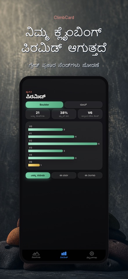 ClimbCard: ಕ್ಲೈಂಬಿಂಗ್ ಲಾಗ್ 2