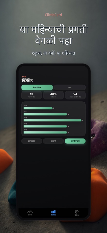 ClimbCard: क्लाइंबिंग लॉग 8