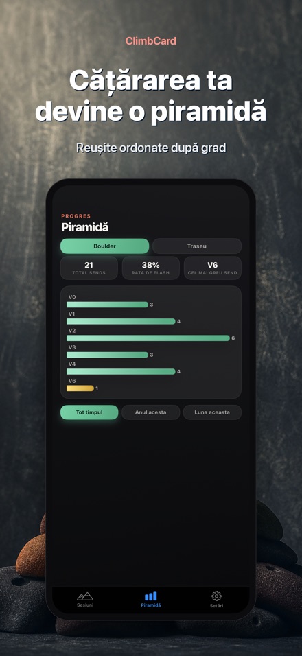 ClimbCard: Jurnal Cățărare 2