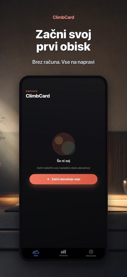 ClimbCard: Dnevnik Plezanja 9