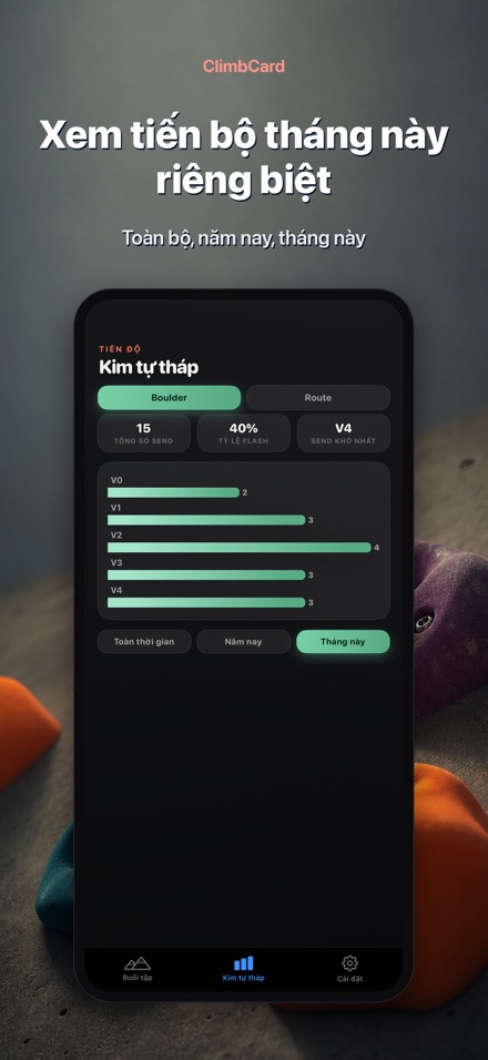 ClimbCard: Nhật Ký Leo Núi 8