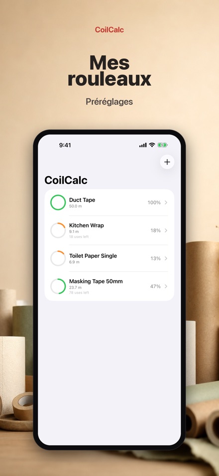 CoilCalc : Mètre à rouleau 3