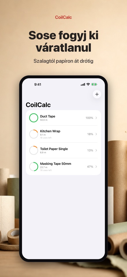 CoilCalc: Tekercshossz-mérő 3