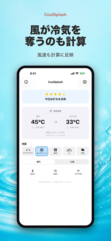 CoolSplash: 打ち水クールダウン 5