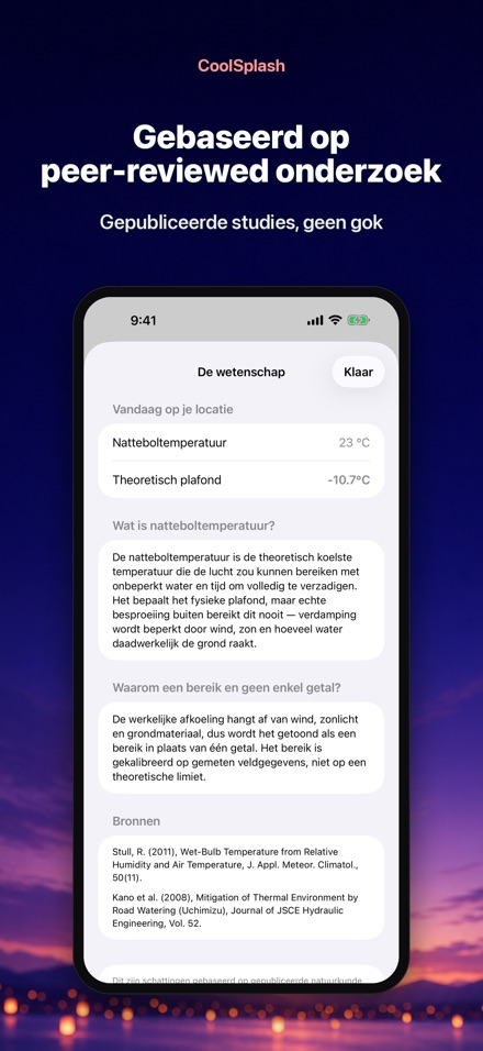 CoolSplash: verkoelt sproeien? 8