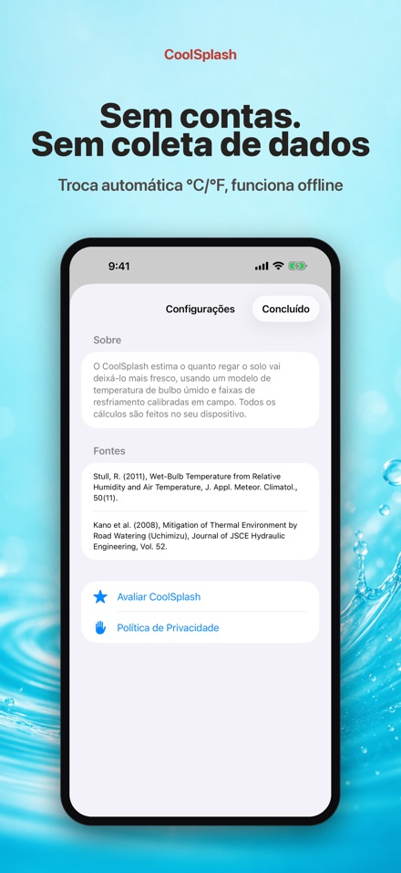 CoolSplash: molhar refresca? 10