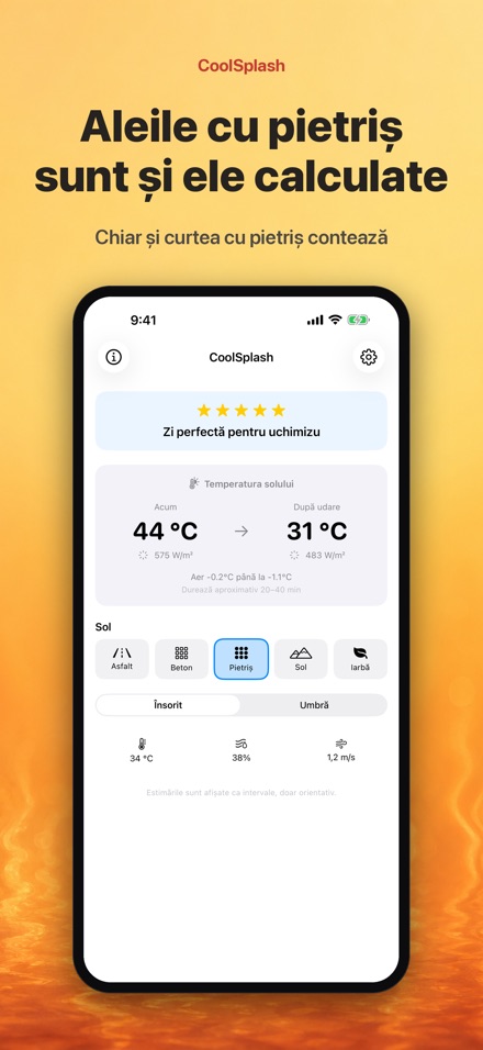CoolSplash: udatul răcorește? 7