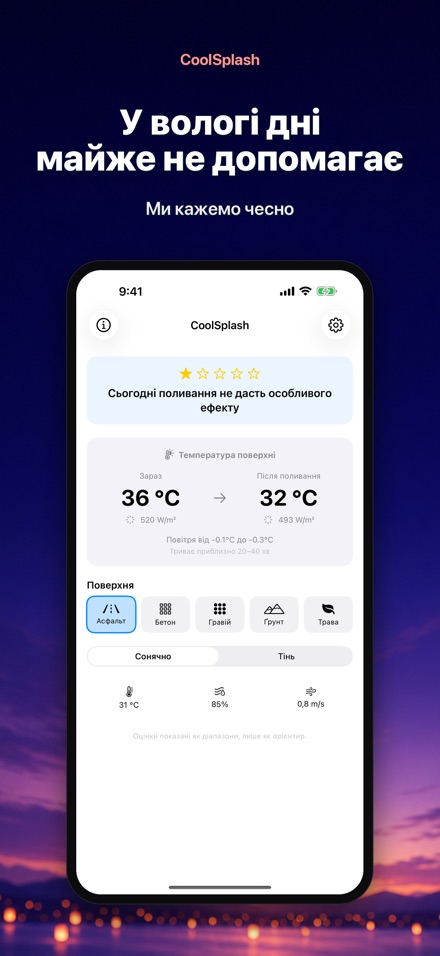 CoolSplash: полив і спека 4