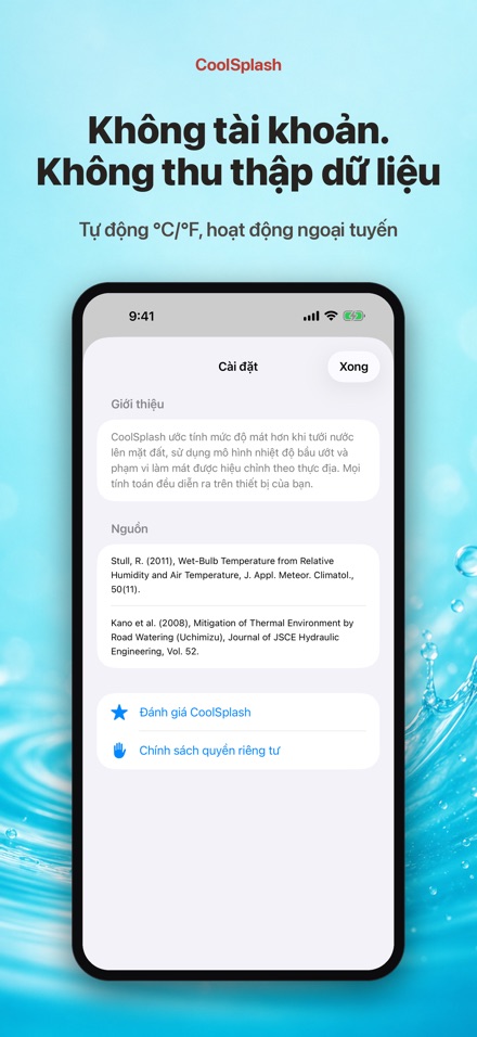 CoolSplash: tưới có mát hơn? 10