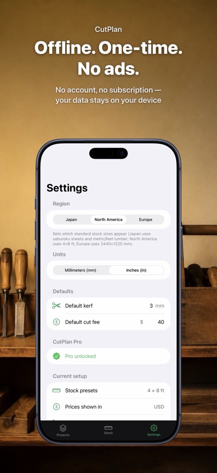 CutPlan: Cut List Optimizer 10