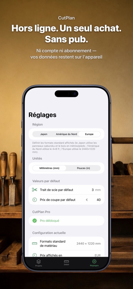 CutPlan : plan de découpe 10