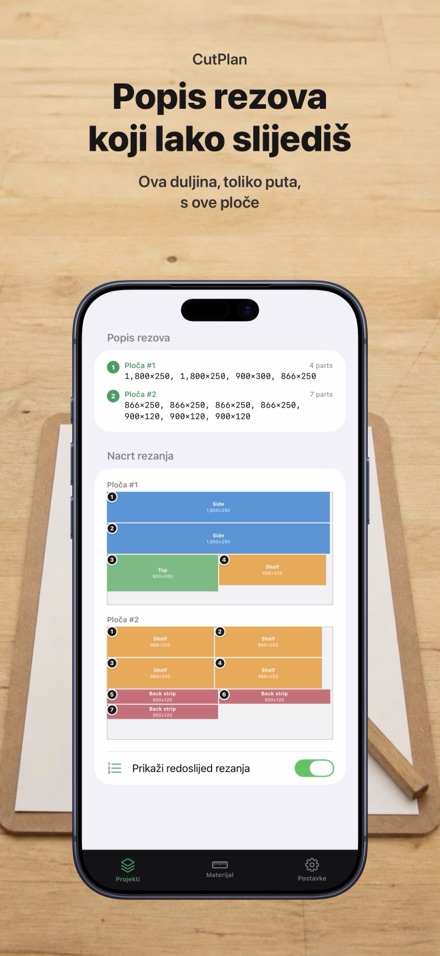 CutPlan: Optimizacija rezanja 6