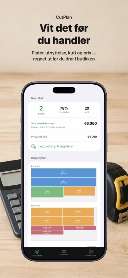 CutPlan: Optimer kapping 3