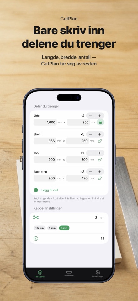CutPlan: Optimer kapping 4