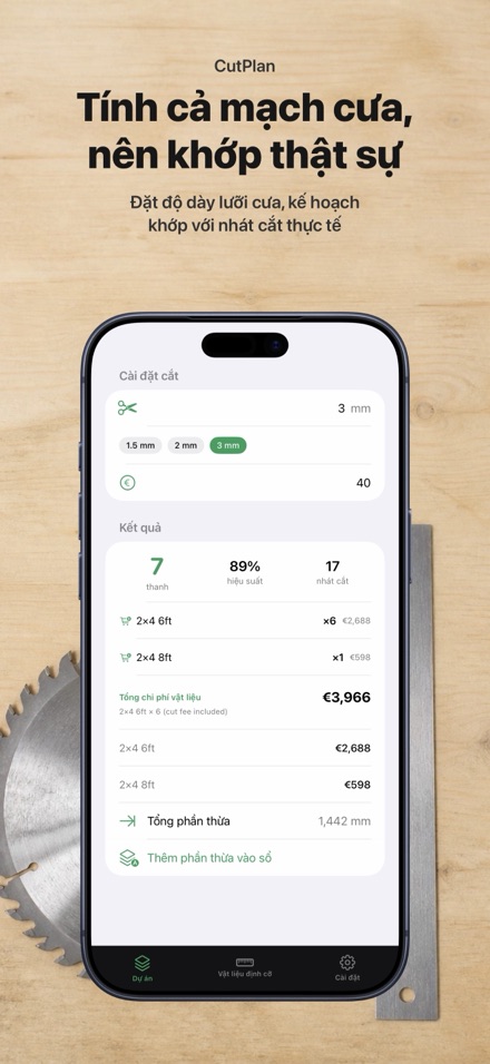 CutPlan: tối ưu cắt gỗ và tấm 8