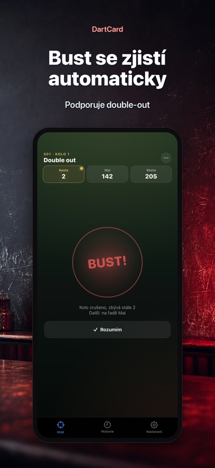 DartCard: Počítadlo Šipek 4