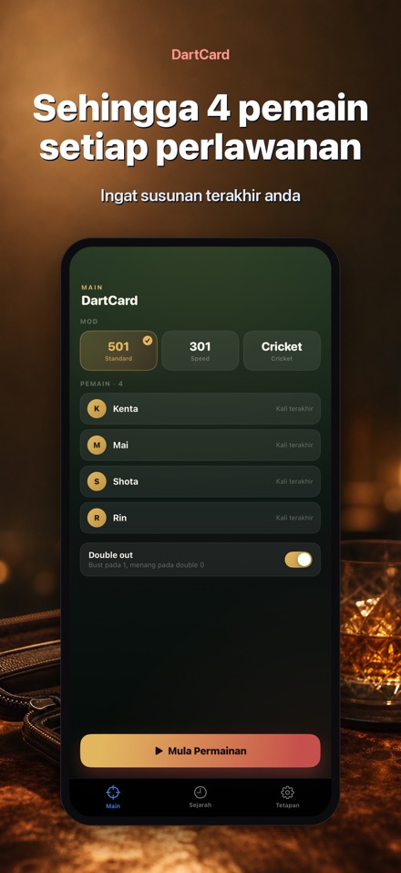 DartCard: Pengira Dart 7