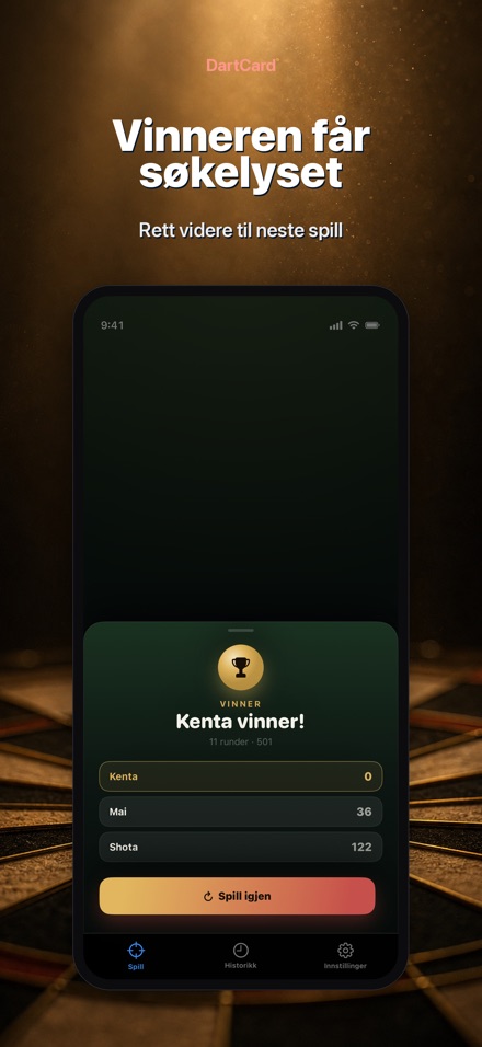 DartCard: Dart Poengteller 5