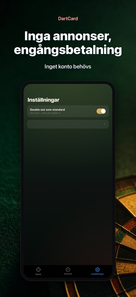 DartCard: Dart-Poängräknare 10