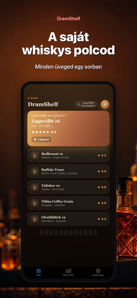 DramShelf: Whisky Napló 1