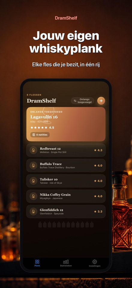 DramShelf: Whisky Dagboek 1