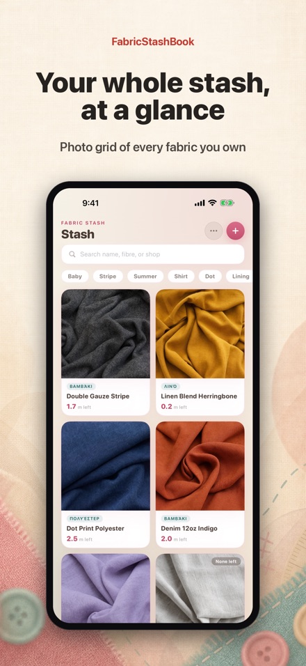 FabricStashBook: Sew Stash