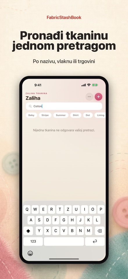 FabricStashBook: Zaliha tkanin 5
