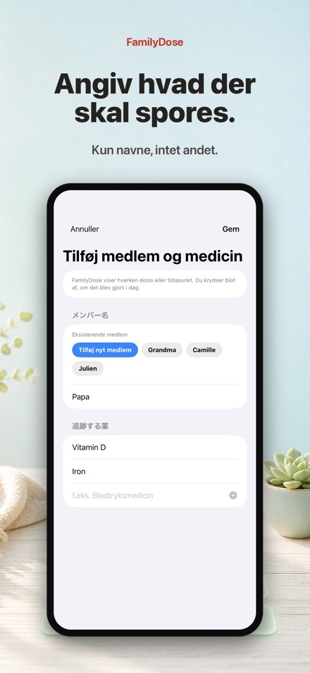 FamilyDose: Familietjekliste 7