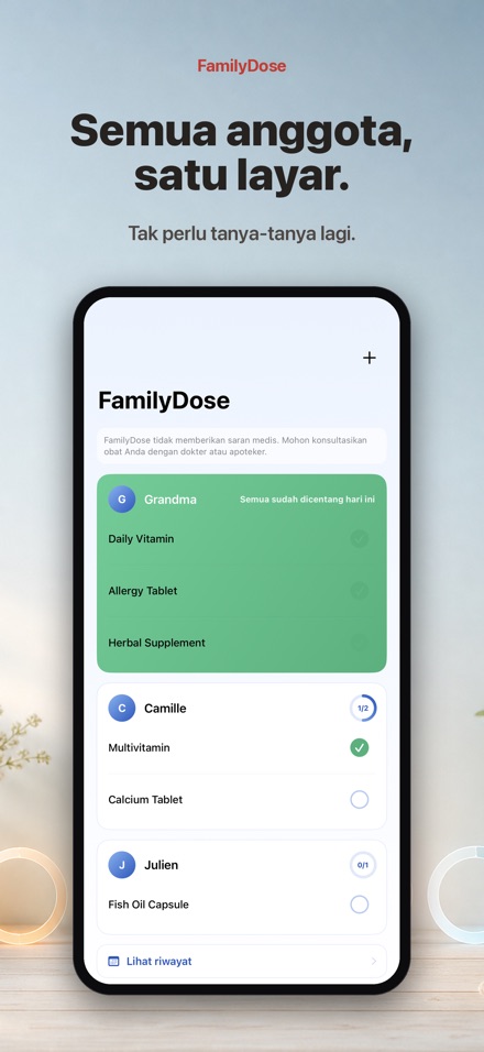 FamilyDose: Cek Obat Keluarga 8