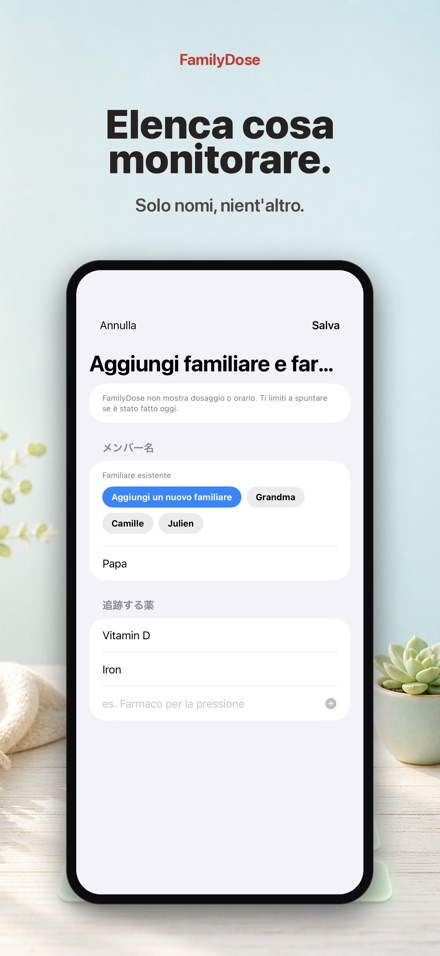FamilyDose: Check Famiglia 7