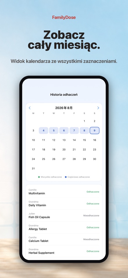FamilyDose: Checklista Rodziny 3