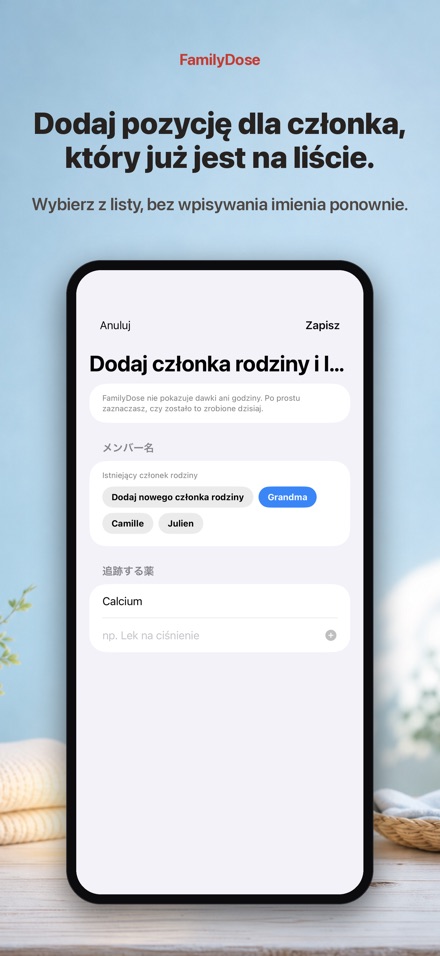 FamilyDose: Checklista Rodziny 10