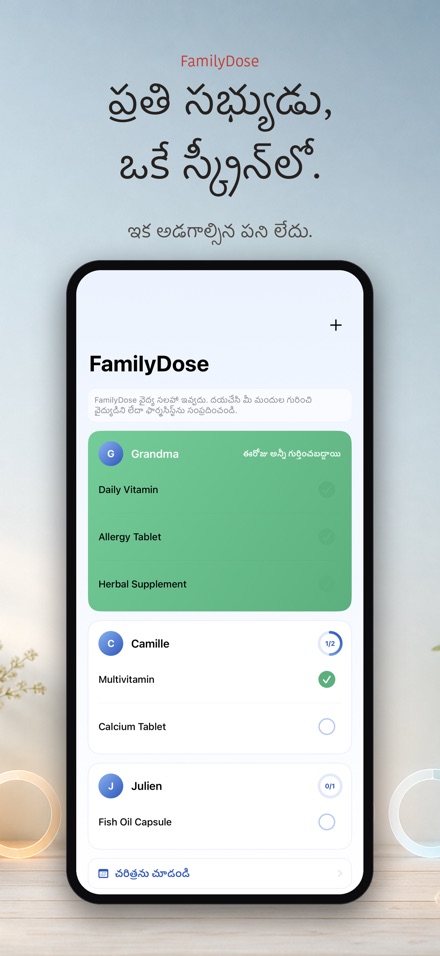 FamilyDose: కుటుంబ మందు చెక్ 8